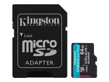 KINGSTON 64Go microSDXC Canvas + Adapter