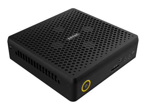 ZOTAC ZBOX QCM7T3000 Barebone Intel Core i7-10750H 2xDDR4-2933/2666 SODIMM Slot max 64Go M.2 SSD PCIE x4/SATA III SSD Slot 2242/2280