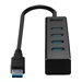 LINDY 4 Port USB 3.0 Hub