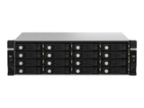 QNAP TL-R1620Sdc 16-bay 3U rackmount SAS 12Gbps JBOD expansion enclosure with SAS expander 12Gbps SAS/SATA 6Gbps drives