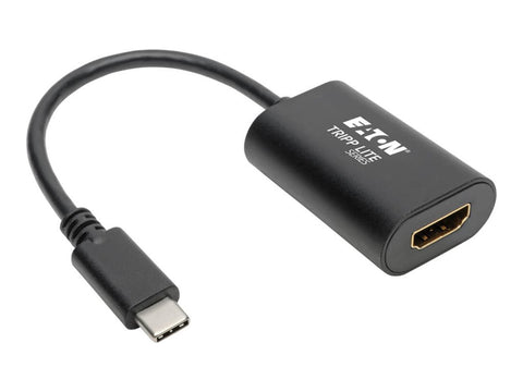 EATON TRIPPLITE USB-C to HDMI Adapter M/F - 4K 60Hz HDCP 2.2 Black