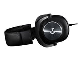 LOGITECH G Pro X Headset full size wired 3.5 mm jack noise isolating