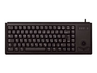 CHERRY Compact Trackball Keyb USB bl(DE)