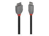 LINDY 0.5m USB 3.2 Type C to Micro-B Cbl