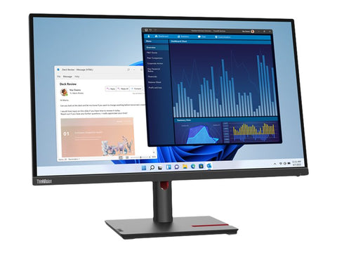LENOVO ThinkVision T27p-30 27p Monitor with ThinkVision MC60 webcam HDMI