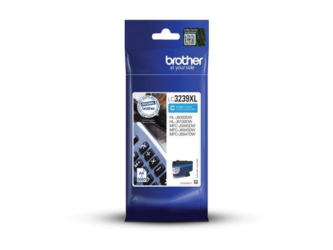BROTHER LC-3239XLC Cyan Ink 5000 pages