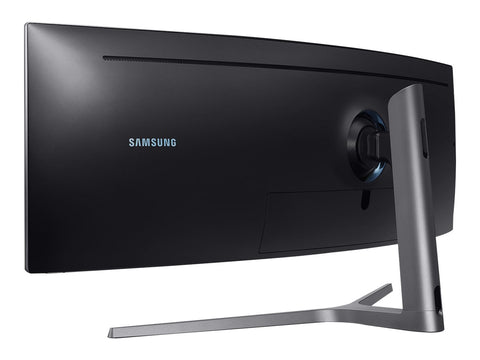 SAMSUNG C49HG90DMU 49in 32:9 Curved 1800R 3840x1080 VA QLED HDR 1ms MPRT 144Hz HDMIx2 DP Dual hinge height adj stand VESA