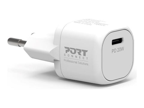 PORT DESIGNS Wall Charger Type-C Micro PD 20W EU BULK