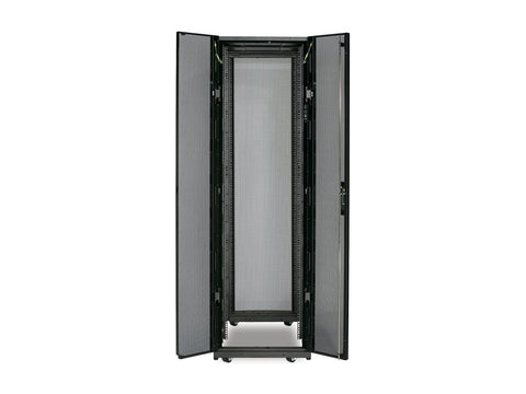 APC ARMOIRE NETSHELTER SX NOIR 19 BAIE 48U X 600 L X 1070 P PORTES PANNEAUX LATERAUX INCLUS