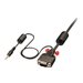 LINDY VGA and Audio Cable M/M Black 1m