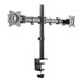 NEOMOUNTS Flat Desk Mount 2 screens Blk