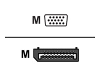 URBAN FACTORY DP Male-VGA Male cable 1.8