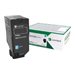 LEXMARK Return Prgm Cartouche Cyan 15K
