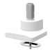 NEOMOUNTS NM-D775DXWHITE Desk Mount