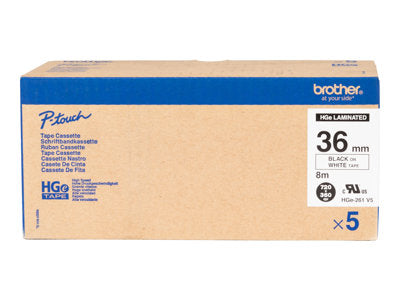BROTHER HGE261V5 tape 36mmx8m 5PK