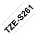 BROTHER TZES261 strong bk/wh 36mm 8m