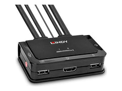 LINDY HDMI KVM Switch 2 Port USB 2.0