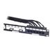 APC CAT6 UTP CMR 6XRJ-45 Black 50ft