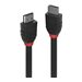 LINDY 0.5m 8K60Hz HDMI cable Black Line