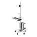 NEOMOUNTS MOBILE WORKPLACE FLOOR STAND
