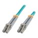 MCL Multi dplx OM3 optic 50/125 LCLC 1m
