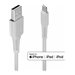 LINDY 0.5m USB to Lightning Cable white