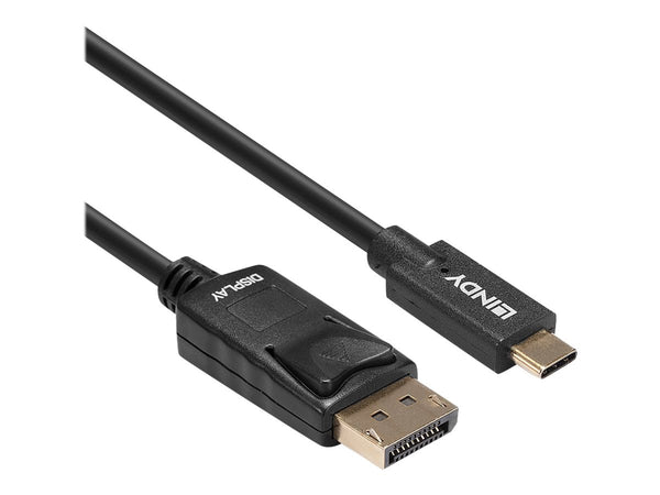 LINDY 5m USB Type C to DP Adapter Cable with HDR