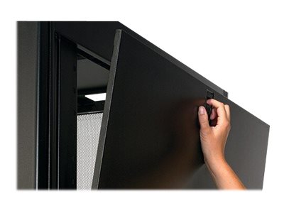 APC NetShelter SX Colocation 2 x 20U 600mm Wide x 1070mm Deep Enclosure with Sides Black