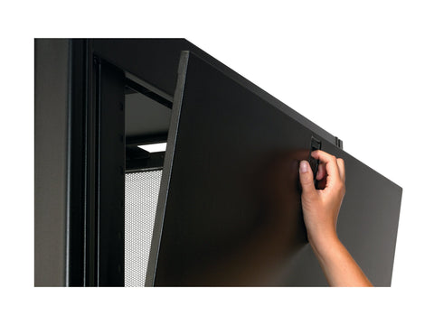 APC NetShelter SX 48U/600mm/1200mm Enclosure with Roof and Sides Black