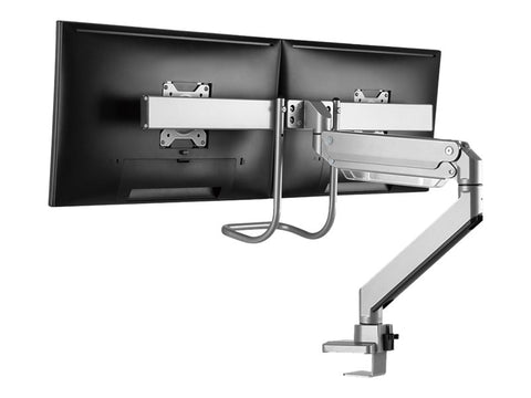 NEOMOUNTS NM-D775DXSILVER Support décran à fixer 10-32p - ressort à gaz - Topfix - arrêt 180