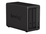 SYNOLOGY 2-Bay Diskstation Ryzen R1600 2Go DDR4 ECC SODIMM