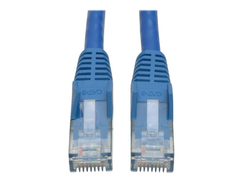 EATON TRIPPLITE Cat6 Gigabit Snagless Molded UTP Ethernet Cable RJ45 M/M Blue 3ft. 0.91m