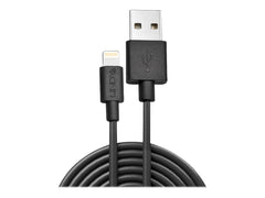 LINDY 3m USB to Lightning Cable black Charge and sync Cable for iPhone iPad & iPod
