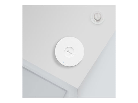 TP-LINK AX3000 Ceiling Mount Dual-Band Wi-Fi 6 Access Point PORT 1x1Gbps RJ45 Port 574Mbps at 2.4GHz + 2402Mbps at 5GHz