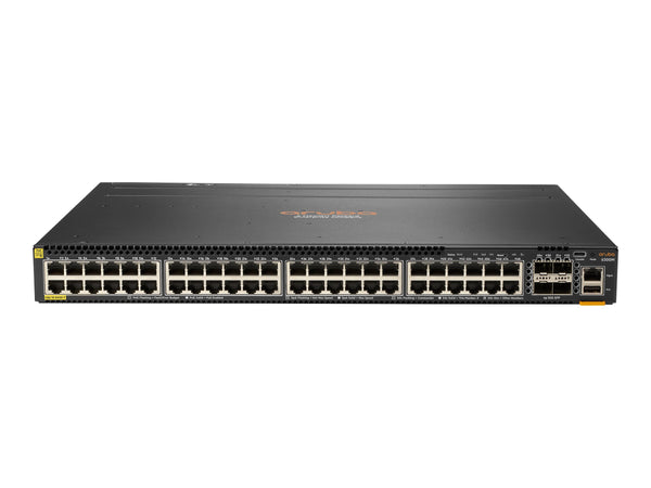 HPE Aruba 6300M Switch 48-port 1GbE Class 4 PoE and 4-port SFP56