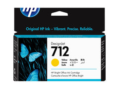HP 712 29-ml Yellow DesignJet Ink Cartridge