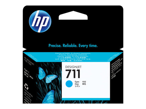 HP 711 original Ink cartridge CZ130A cyan standard capacity 29ml 1-pack