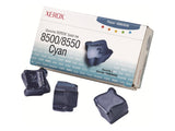 XEROX PHASER 8500. 8550 colorstix cyan capacité standard 3 x 1.000 pages pack de 3