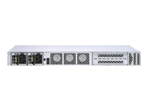 QNAP QuCPE-7012-D2146NT-32G Intel Xeon D-2146NT 8x2.5GbE RJ45 ports and 4x10GbE SFP+ ports 1x network module 1x PCIe Gen3 x8
