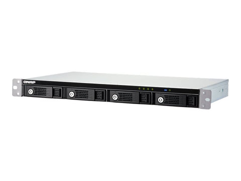 QNAP TR-004U 4-bay Rackmount 1U 12 short-depth rackmount 3.5p SATA HDD USB 3.0 type-C hardware RAID external enclosure
