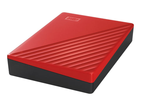 WD My Passport 4To portable HDD USB3.0 USB2.0 compatible Red Retail