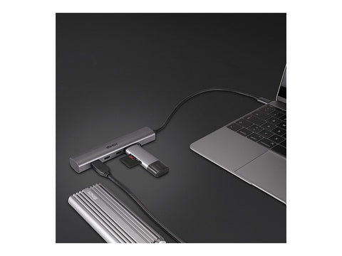 LINDY 4 Port USB 3.2 Gen 2 Type C Hub
