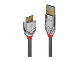 LINDY 2m USB 3.0 Type A/Micro-B Cable Cromo Line 5Gbit/s