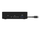 PORT DESIGNS USB Type C Travel Docking Station 2x4K Dual video display up to 4K 2x Display Port Charges laptops up to 85W