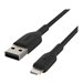 BELKIN Câble Lightning USB-A 3m noir