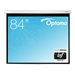 OPTOMA screen manual 84inch 4:3
