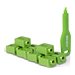 LINDY SFP Port Locks Green 10x + 1 Key
