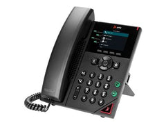 HP Poly VVX 250 4-Line IP Phone and PoE