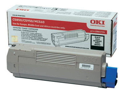 OKI TONER NOIR C5850/5950 (8000