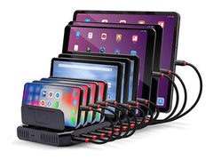 LINDY 10 Port USB Charging Station